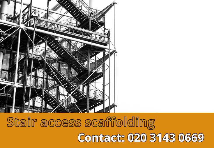 Stair Access Scaffolding Golders Green